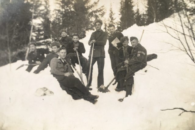 Nuceně nasazení Češi v dalekém Norsku. Pozůstalost J. Lébl,  J. Novotný,  J. Malý | foto: V. Hingarová / FF UK /