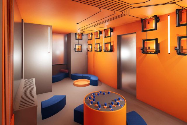 Výstavu CTRL+Play můžete v prostoru Kidshalle navštívit zdarma | foto: Kunsthalle Praha