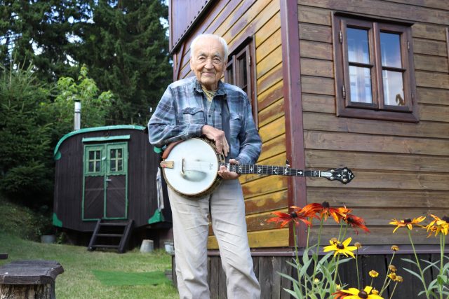 Marko Čermák,  muzikant,  kreslíř komiksů a zapálený tramp | foto: Maxim Čáp,  Český rozhlas