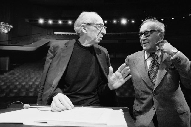 Aaron Copland  (vlevo),  Benny Goodman | foto: Profimedia