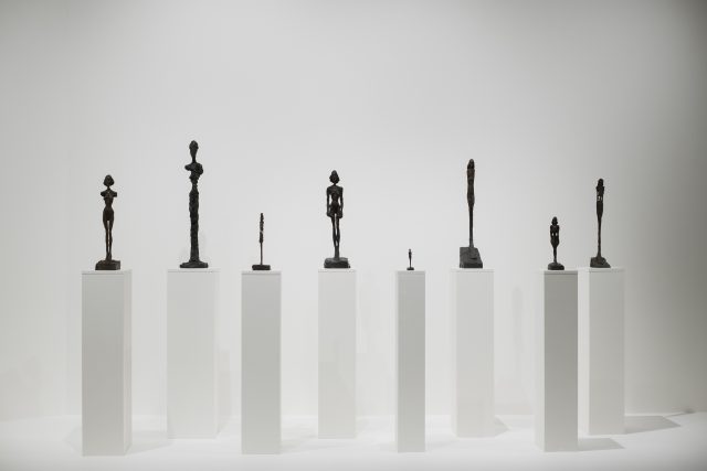 Retrospektivní výstava Alberta Giacomettiho | foto: Helena Fikerová