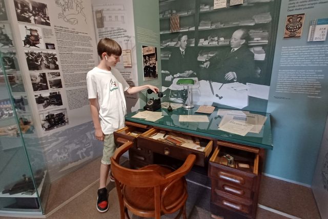 Památník Karla Čapka ve Staré Huti u Dobříše | foto: Radek Plavecký,  Právo / Profimedia