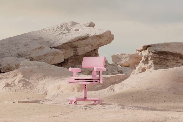 Virtuální židle ABBA argentinského designéra Andrése Reisingera | foto: Andrés Reisinger