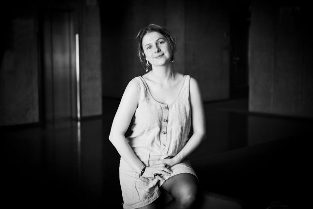 Kateřina P. Průšová,  spoluzakladatelka kolektivu TAK i TAK | foto: Tomáš Vodňanský,  Český rozhlas