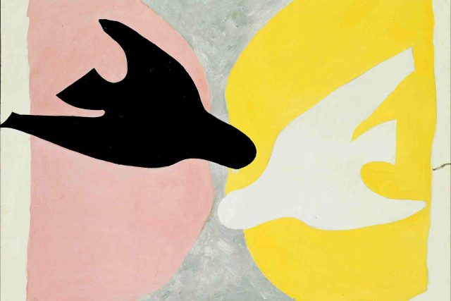 Černý pták a bílý pták  (1960) | foto: Georges Braque,  VEGAP / Profimedia