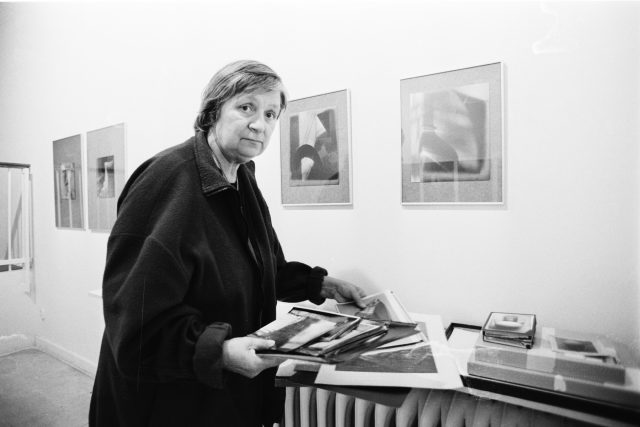 Anna Fárová 27. července 1995 | foto: Dan Materna,  MAFRA / Profimedia