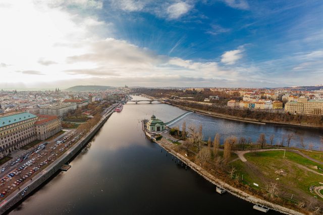 Ostrov Štvanice – aktuální stav,  2021 | foto: IPR Praha