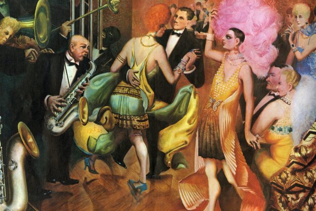 PAL  |  Metropolis,  střední část triptychu německého expresionisty Otto Dixe | foto: TopFoto / Topfoto / Profimedia