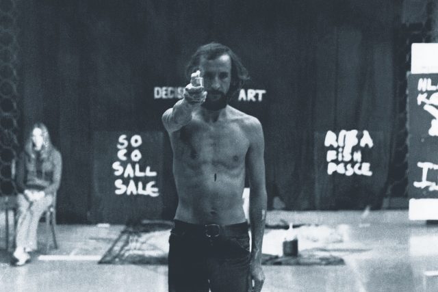 Dragoljub Raša Todosijević,  Rozhodnutí jako umění,  1973 | foto: Galerie hlavního města Prahy
