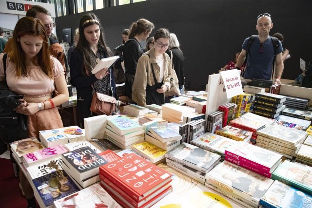 Na pražském Výstavišti se koná knižní veletrh Svět knihy | foto: Jakub Stadler,  MFDNES + LN / Profimedia