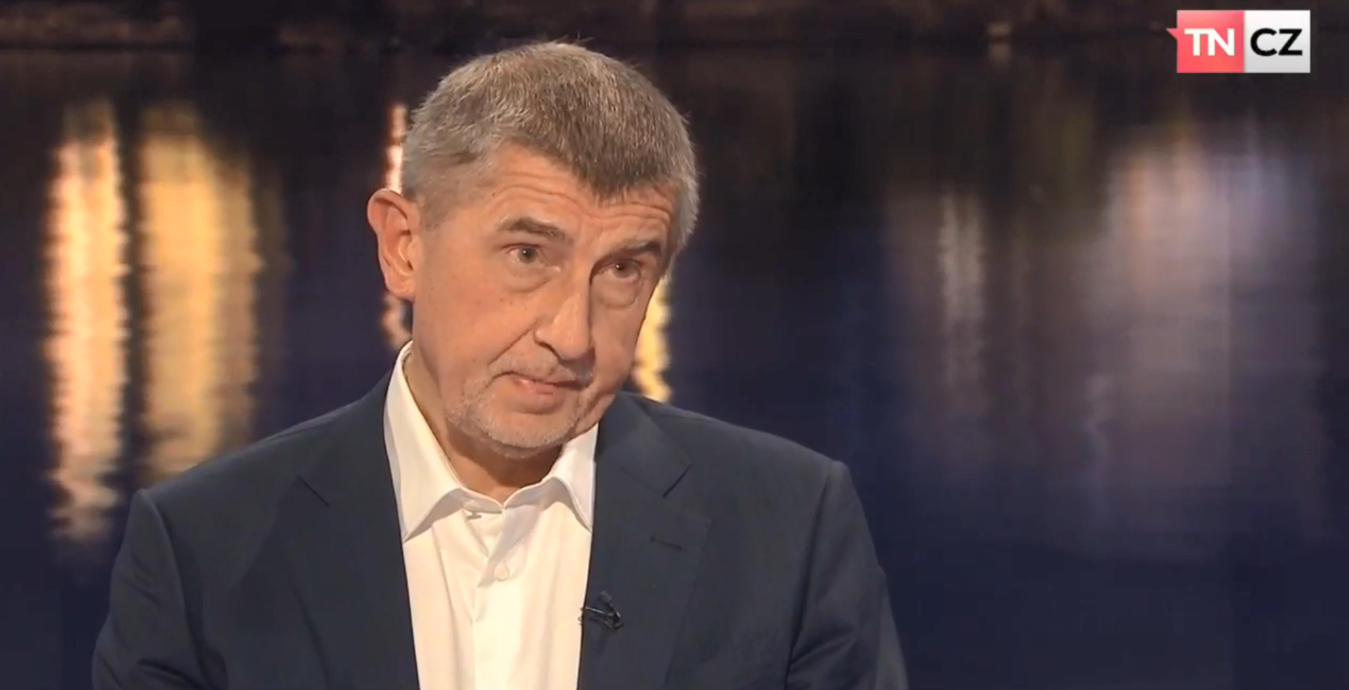 Andrej Babiš během rozhovoru pro TV Nova