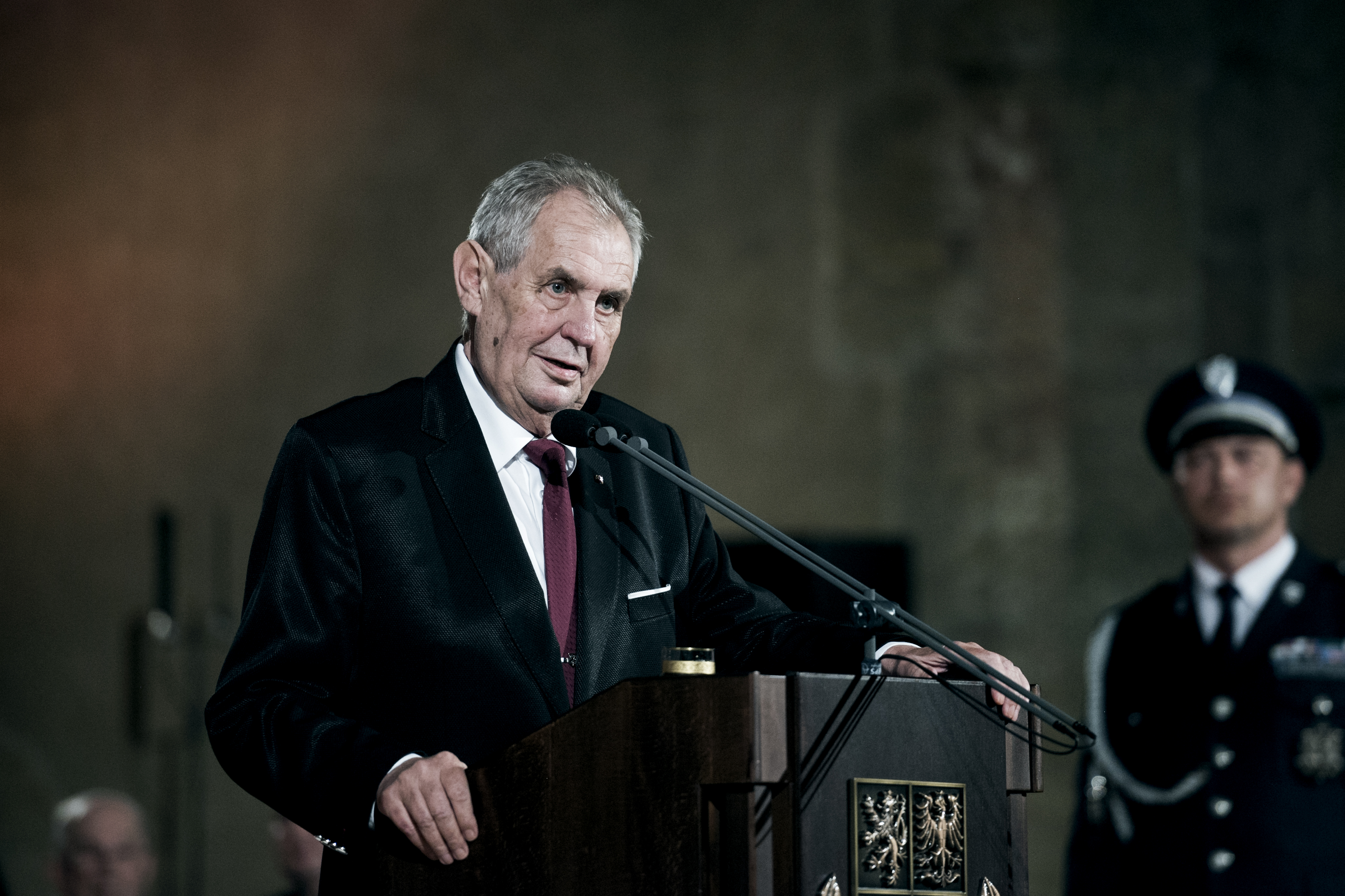 Státní vyznamenání, Vladislavský sál, Miloš Zeman